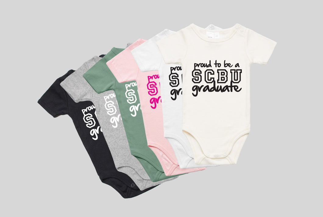 SCBU Non-Dated Grad Onesie